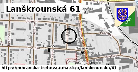 Lanškrounská 61, Moravská Třebová