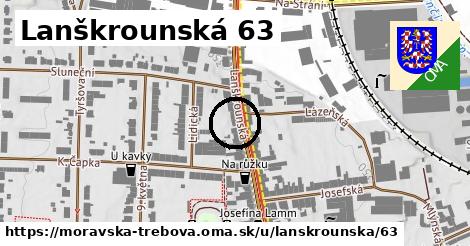 Lanškrounská 63, Moravská Třebová