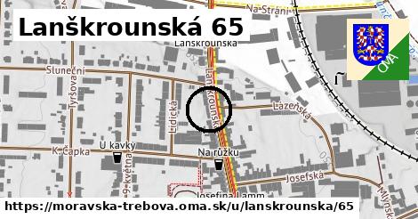 Lanškrounská 65, Moravská Třebová