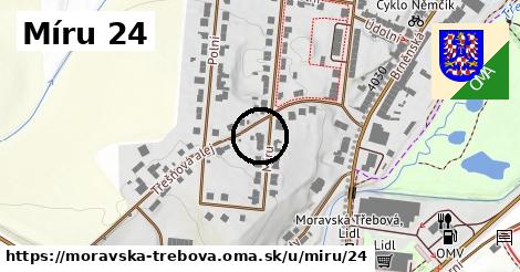 Míru 24, Moravská Třebová