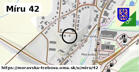 Míru 42, Moravská Třebová