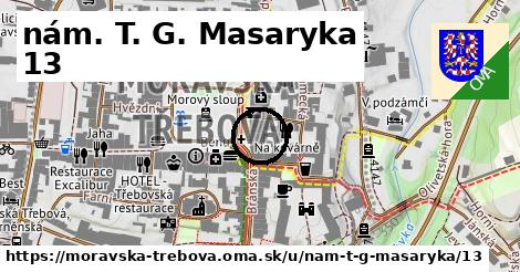 nám. T. G. Masaryka 13, Moravská Třebová