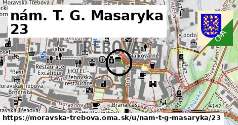 nám. T. G. Masaryka 23, Moravská Třebová