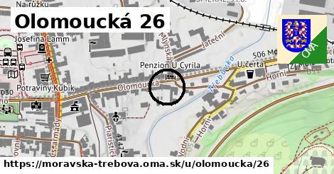 Olomoucká 26, Moravská Třebová