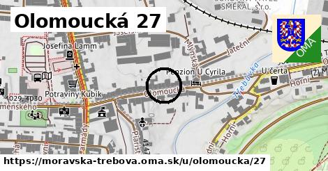Olomoucká 27, Moravská Třebová