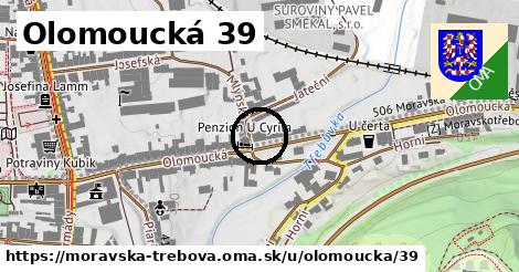 Olomoucká 39, Moravská Třebová