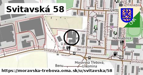 Svitavská 58, Moravská Třebová