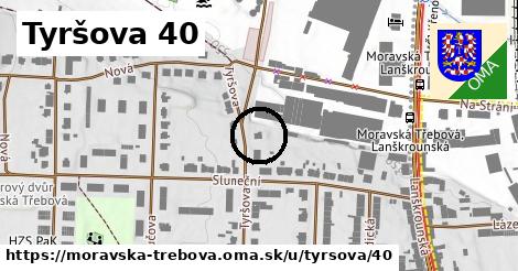 Tyršova 40, Moravská Třebová