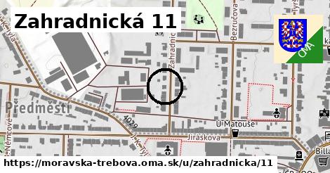 Zahradnická 11, Moravská Třebová