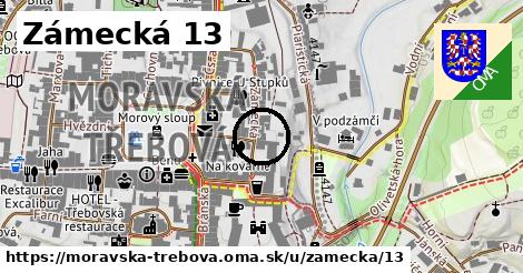 Zámecká 13, Moravská Třebová