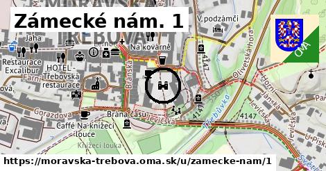 Zámecké nám. 1, Moravská Třebová