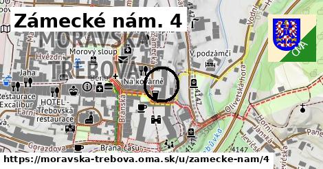 Zámecké nám. 4, Moravská Třebová