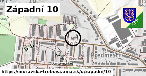 Západní 10, Moravská Třebová