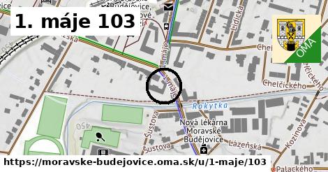 1. máje 103, Moravské Budějovice