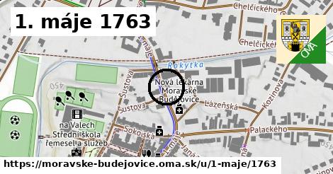 1. máje 1763, Moravské Budějovice