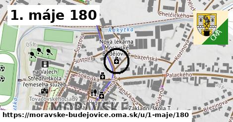 1. máje 180, Moravské Budějovice