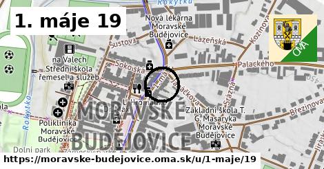 1. máje 19, Moravské Budějovice