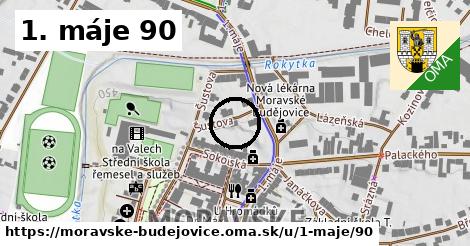 1. máje 90, Moravské Budějovice