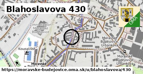 Blahoslavova 430, Moravské Budějovice