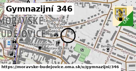 Gymnazijní 346, Moravské Budějovice