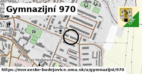Gymnazijní 970, Moravské Budějovice