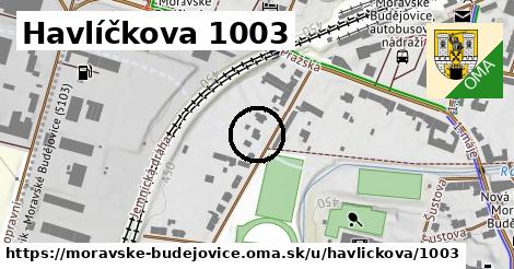 Havlíčkova 1003, Moravské Budějovice