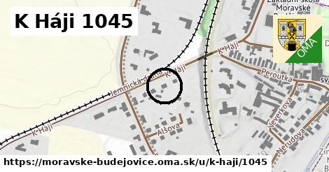 K Háji 1045, Moravské Budějovice