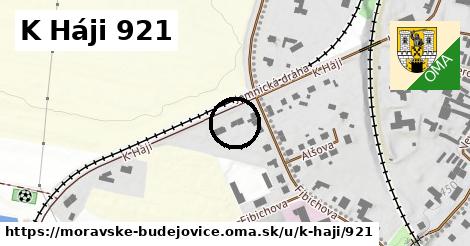 K Háji 921, Moravské Budějovice