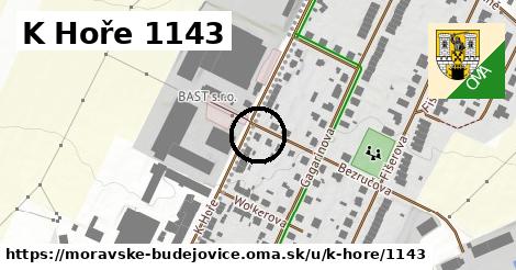 K Hoře 1143, Moravské Budějovice