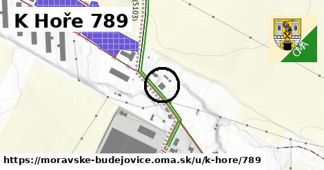 K Hoře 789, Moravské Budějovice