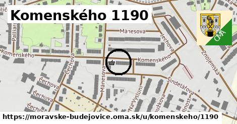 Komenského 1190, Moravské Budějovice