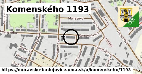 Komenského 1193, Moravské Budějovice