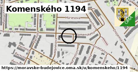 Komenského 1194, Moravské Budějovice