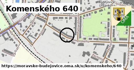 Komenského 640, Moravské Budějovice