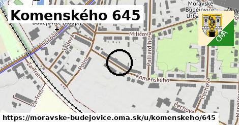 Komenského 645, Moravské Budějovice