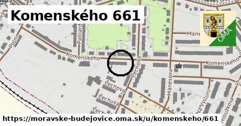 Komenského 661, Moravské Budějovice