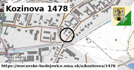 Kozinova 1478, Moravské Budějovice