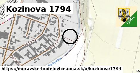 Kozinova 1794, Moravské Budějovice