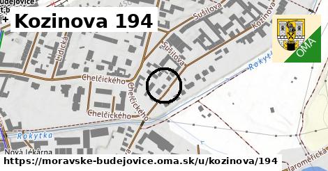 Kozinova 194, Moravské Budějovice