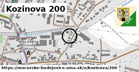 Kozinova 200, Moravské Budějovice