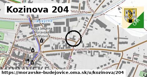 Kozinova 204, Moravské Budějovice