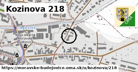 Kozinova 218, Moravské Budějovice
