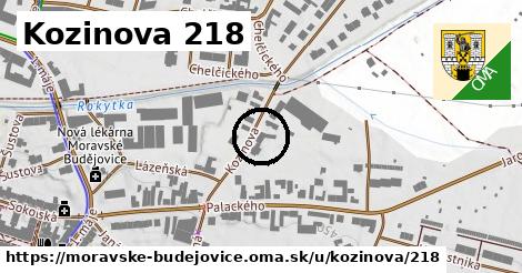 Kozinova 218, Moravské Budějovice