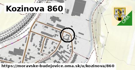 Kozinova 860, Moravské Budějovice