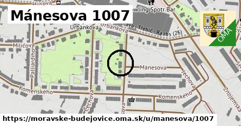 Mánesova 1007, Moravské Budějovice