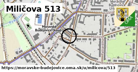 Miličova 513, Moravské Budějovice