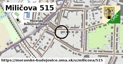 Miličova 515, Moravské Budějovice
