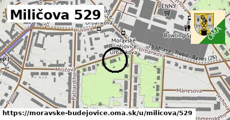 Miličova 529, Moravské Budějovice