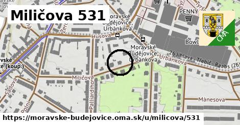 Miličova 531, Moravské Budějovice