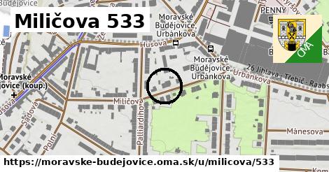 Miličova 533, Moravské Budějovice